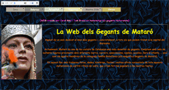 Desktop Screenshot of gegantsmataro.net