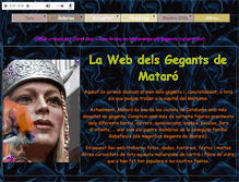 Tablet Screenshot of gegantsmataro.net